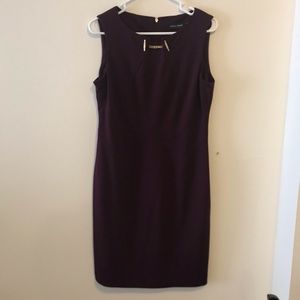 Ivanka Trump Dark Purple Dress